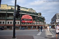 The obligatory shot of the Wrigley Field sign 